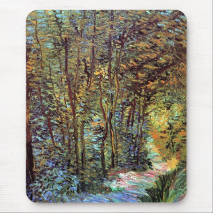 Mousepad Vincent Van Gogh - Caminho no Bosque Arte Fina