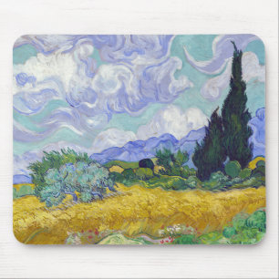 Mousepad Vincent Van Gogh - Campo de Trigo com Cipras
