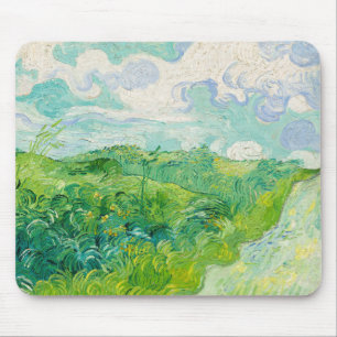 Mousepad Vincent van Gogh - Campo de Trigo Verde, Auvers