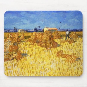 Mousepad Vincent van Gogh - Colheita na Provença