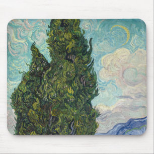 Mousepad Vincent van Gogh - Cyprestes