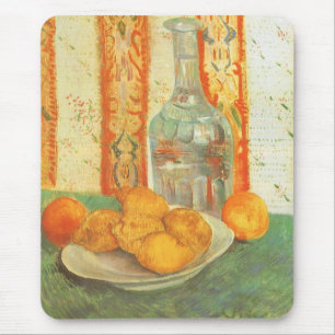 Mousepad Vincent van Gogh - Decanter e Lemons numa Prata