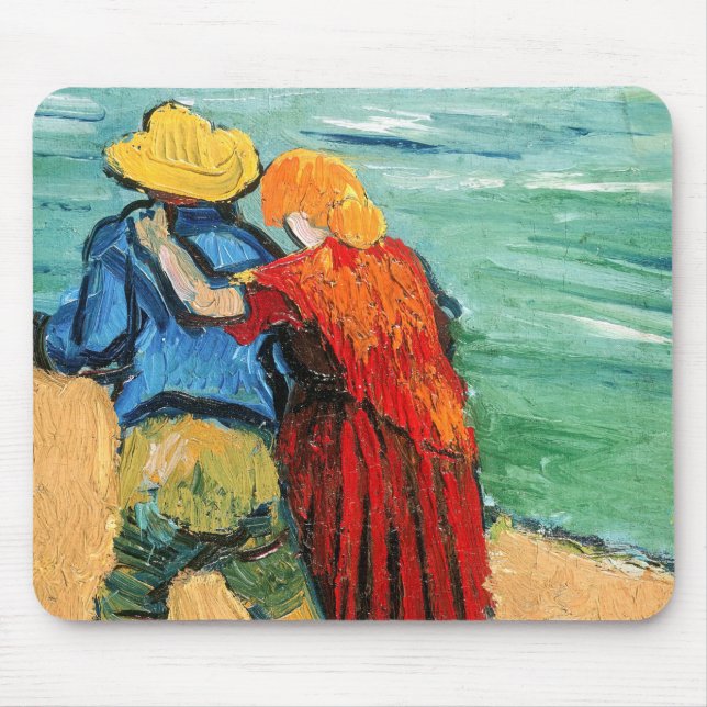 Mousepad Vincent van Gogh - Dois Amantes (Frente)