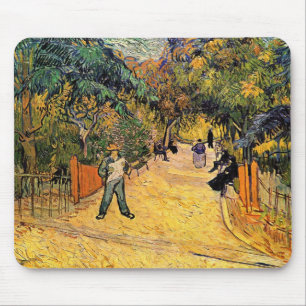 Mousepad Vincent van Gogh - Entrada do Parque Público, Arle