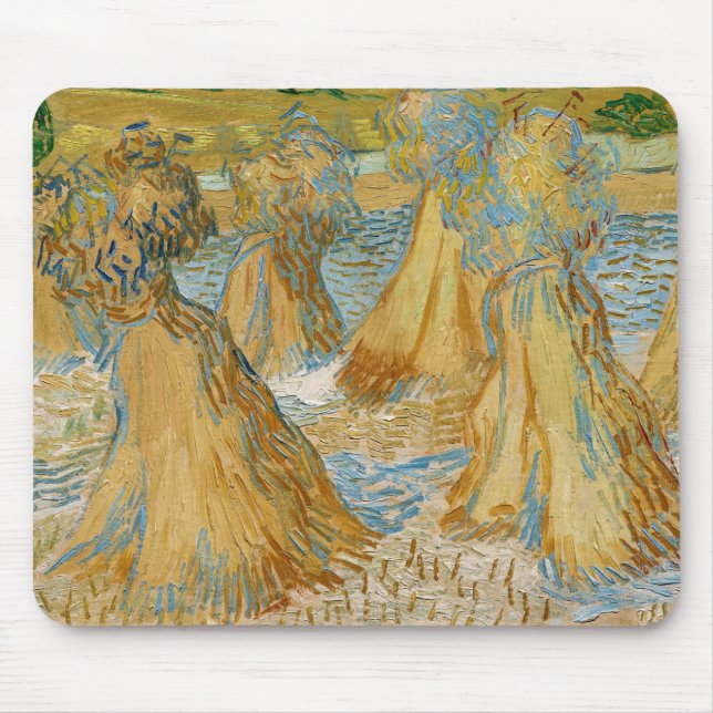 Mousepad Vincent van Gogh - Feixes de Trigo (Frente)