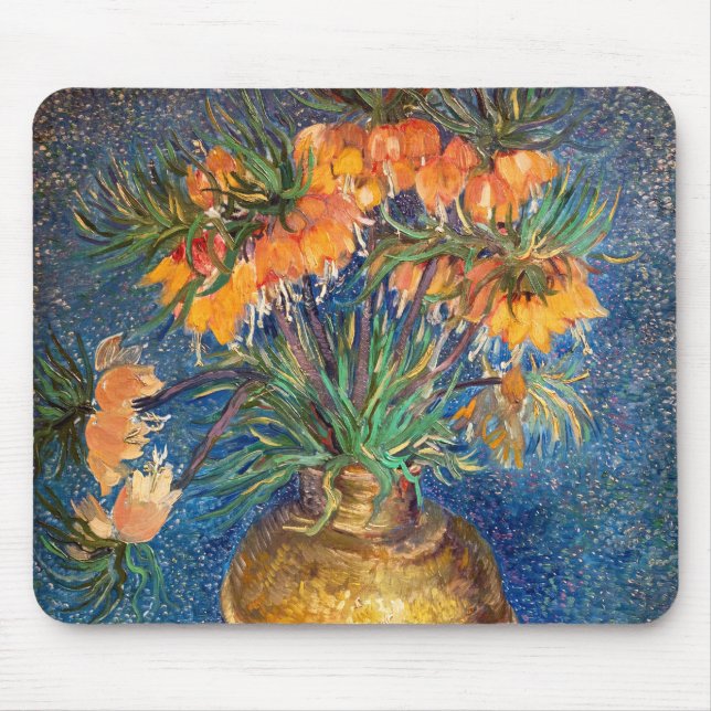 Mousepad Vincent van Gogh - Fritillaries Imperiais (Frente)