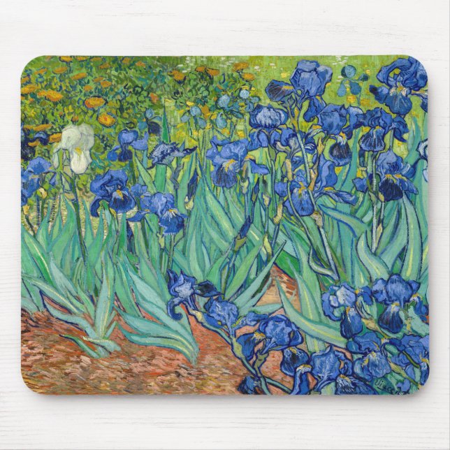 Mousepad Vincent Van Gogh - Irrises (Frente)