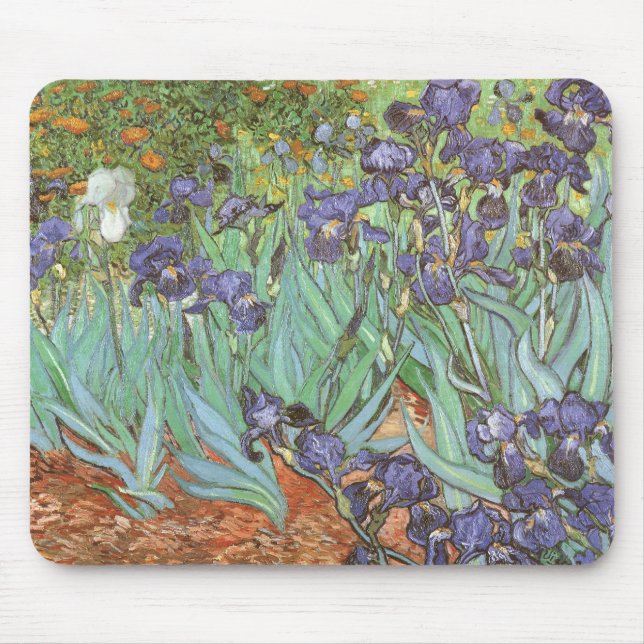 Mousepad Vincent van Gogh - Irrises (Frente)