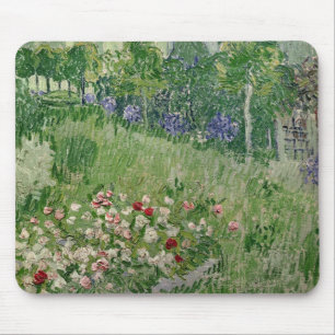Mousepad Vincent van Gogh jardim de Daubigny, 1890