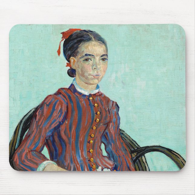 Mousepad Vincent van Gogh - La Mousme (Frente)