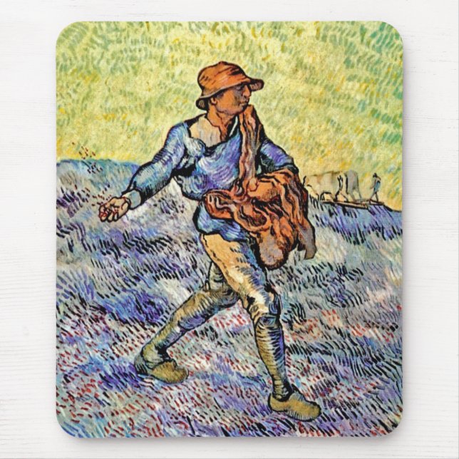 Mousepad Vincent Van Gogh - O Poder - Pintura De Belas Arte (Frente)