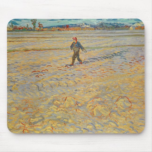 Mousepad Vincent van Gogh | o Sower, 1888 (Frente)