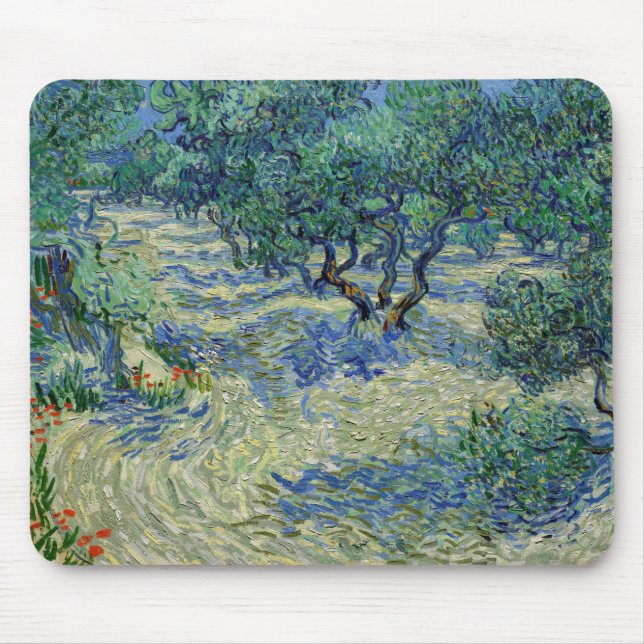Mousepad Vincent van Gogh - Olive Orchard (Frente)