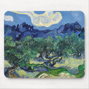 Mousepad Vincent van Gogh - Oliveiras com os Alpilles