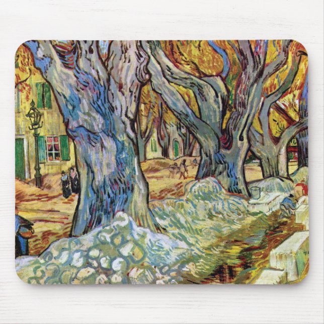 Mousepad Vincent Van Gogh - Os Consertadores de Estrada - A (Frente)