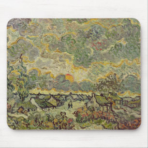 Mousepad Vincent van Gogh Paisagem do outono de 1890