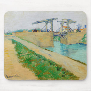 Mousepad Vincent van Gogh - Ponte Langlois em Arles #2