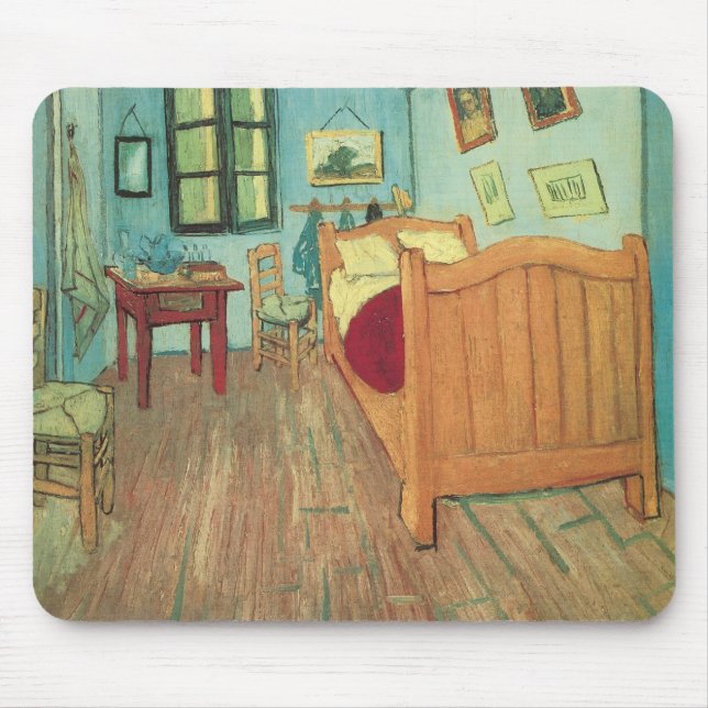 Mousepad Vincent van Gogh - Quarto de Vincent em Arles (Frente)