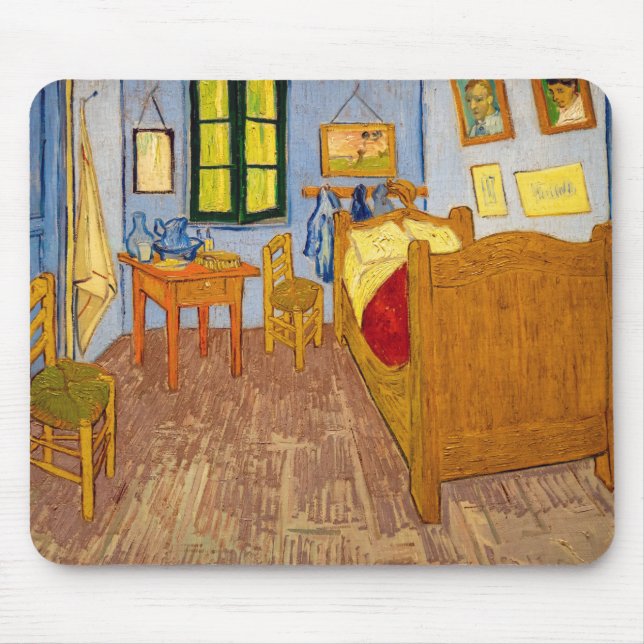Mousepad Vincent van Gogh - Quarto de Vincent em Arles (Frente)