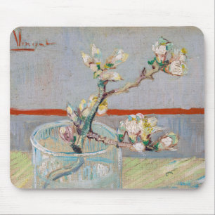 Mousepad Vincent van Gogh - Ramificação de Amêndoa em um Vi