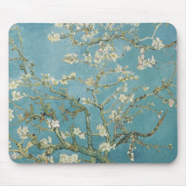 Mousepad Vincent Van Gogh Ramificações de Almond Tree (Frente)