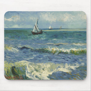 Mousepad Vincent van Gogh - Seascape perto de Les Saintes