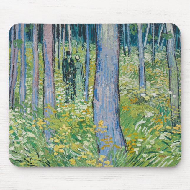Mousepad Vincent van Gogh - Sub-Crescimento com Dois Número (Frente)