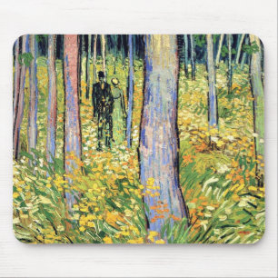 Mousepad Vincent van Gogh - Undergrowth com duas figuras
