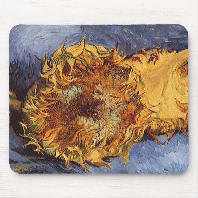 Mousepad Vincent van Gogh - Vida Estática: Dois Girassóis C (Frente)