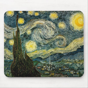 Mousepad Vincent van Gogh's The Starry Night (1889)