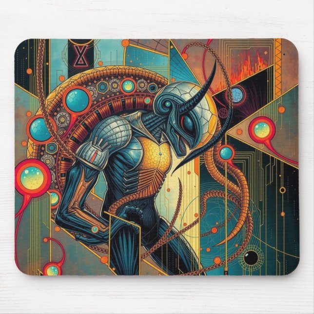 Mousepad Vingador Cósmico com Corno (Frente)