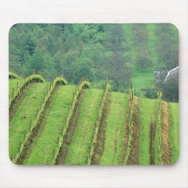 Mousepad Vinhas de uva perto de Newberg Oregon (Frente)
