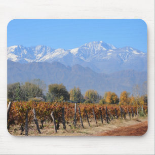 Mousepad Vinhedos na queda de Mendoza, Argentina