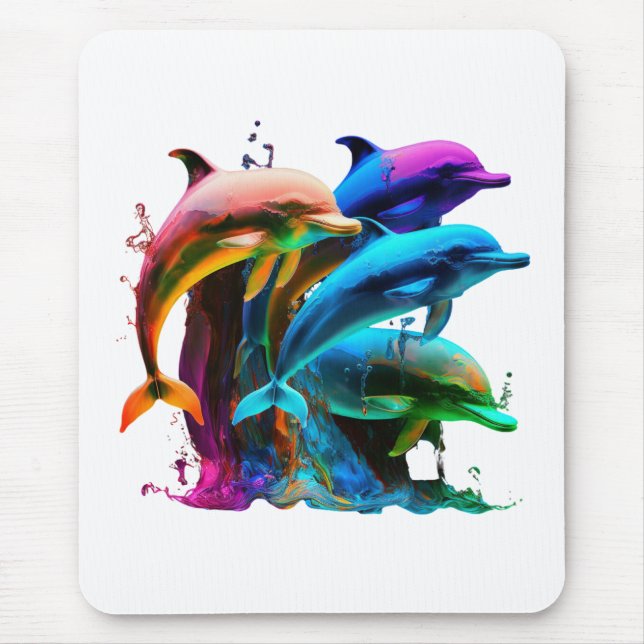 Mousepad Vinheta Colorida Admirável (Frente)