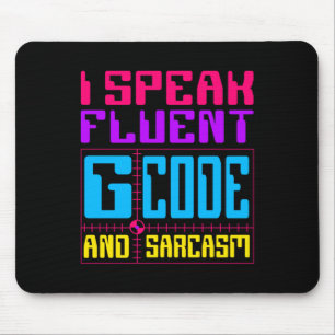 Mousepad Vinheta Fluente G-code Cnc Machinista