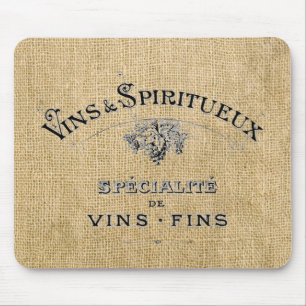 Mousepad Vinho francês no colo