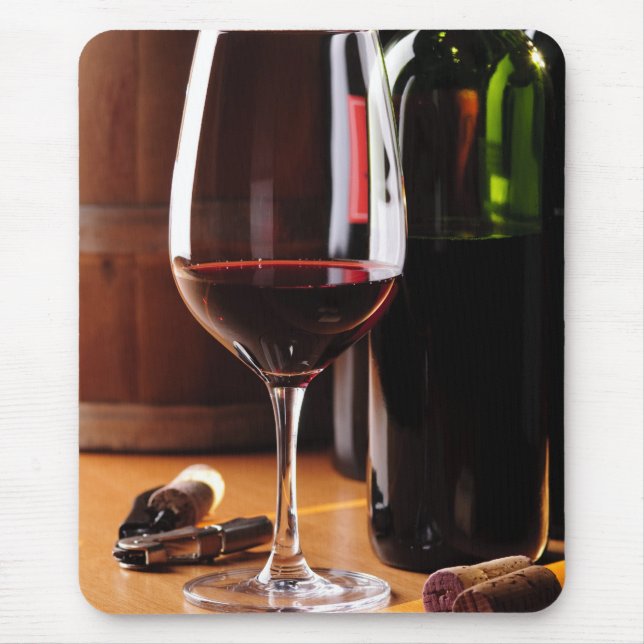 Mousepad Vinho tinto (Frente)