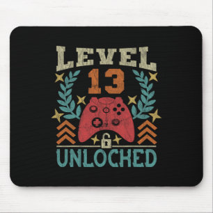 Mousepad Vintage 13 Birthday Gift 13 Anos Menina Ga