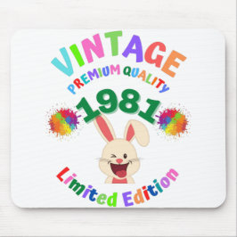 Mousepad Vintage 1981