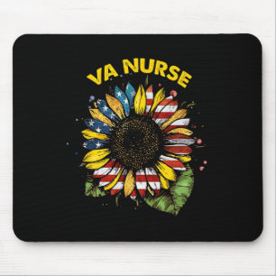 Mousepad Vintage 4 De Julho Va Enfermeira Patriótica Real A