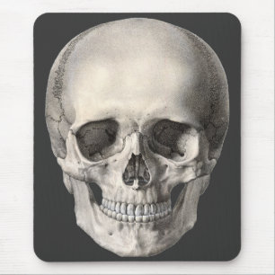 Mousepad Vintage Anatomia Humana Skull, Esqueleto de Hallow