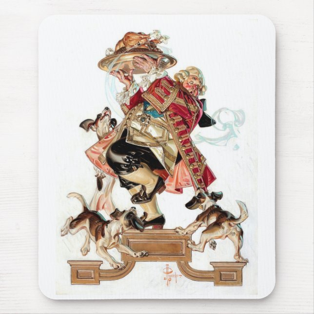Mousepad Vintage Art Thankspurt Gift (Frente)