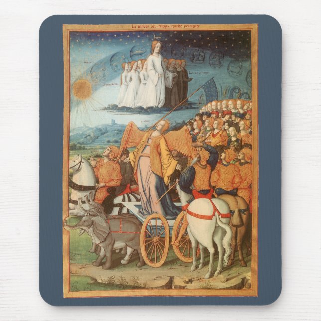 Mousepad Vintage Astronomia Celestial Potência dos Céus (Frente)