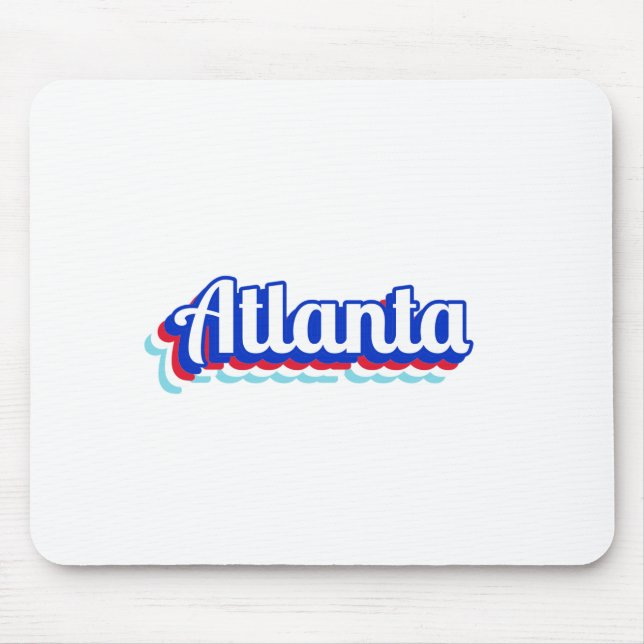Mousepad Vintage Atlanta (Frente)