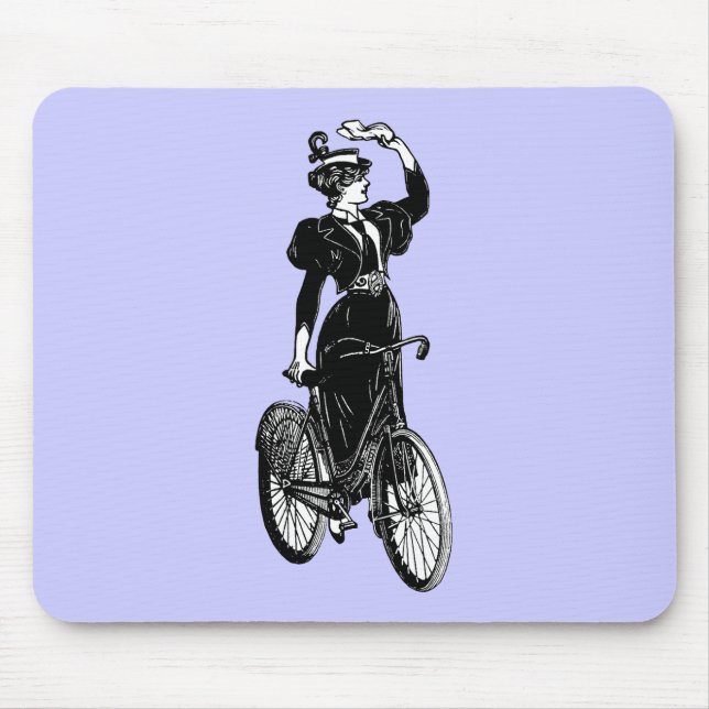 Mousepad Vintage Biciclist (Frente)