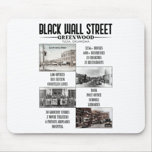 Mousepad Vintage Black Business Black History Mês preto W