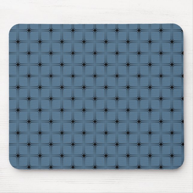 Mousepad Vintage Bliss Mousepad, Azul (Frente)