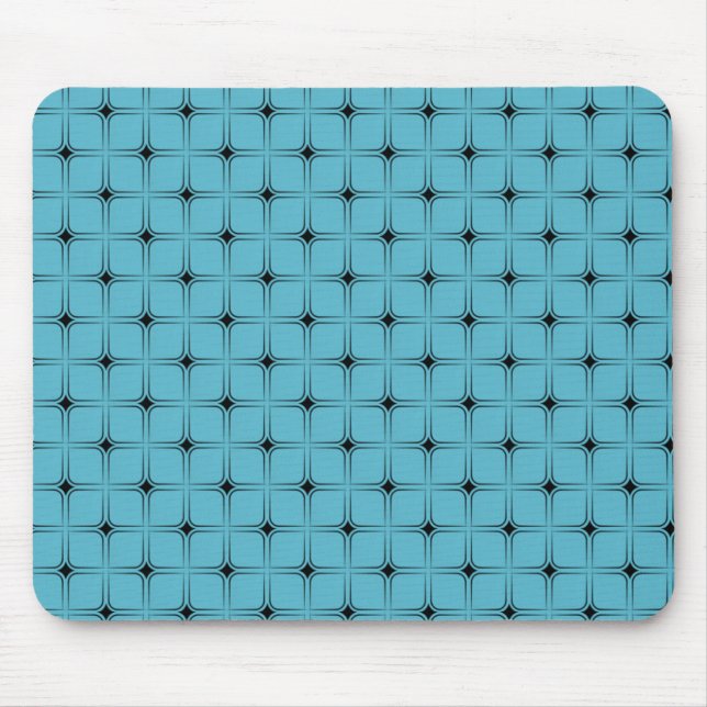 Mousepad Vintage Bliss Mousepad, Turquoise (Frente)
