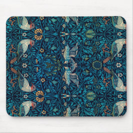 Mousepad Vintage Blue Bird, por William Morris