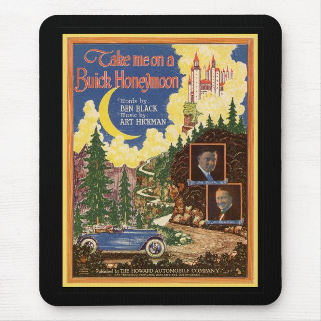 Mousepad Vintage Buick Car (Frente)